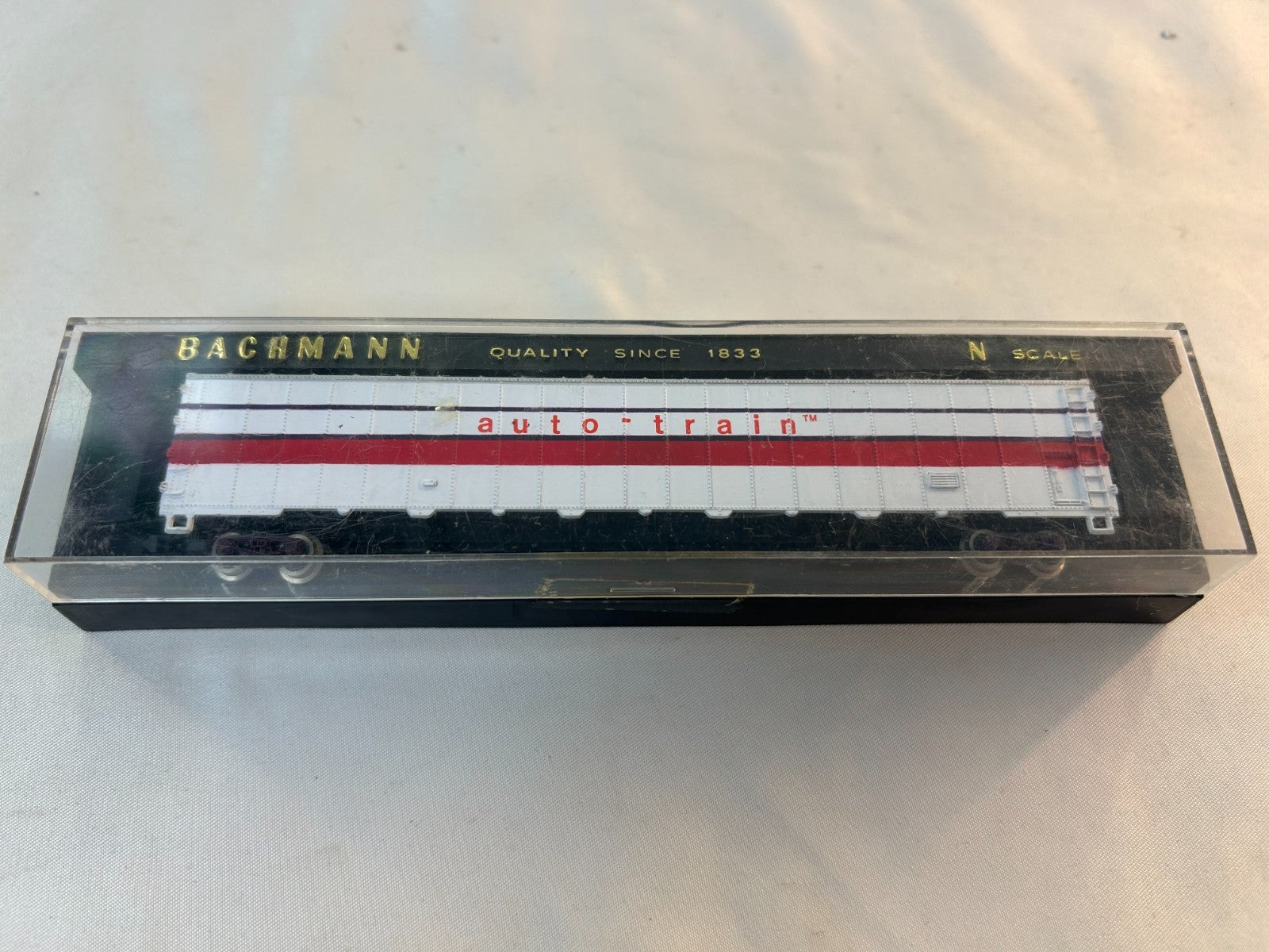 Bachmann 5650 N Scale 85' Dbl Deck Auto Transporter, Auto-Train *FREE SHIPPING*0