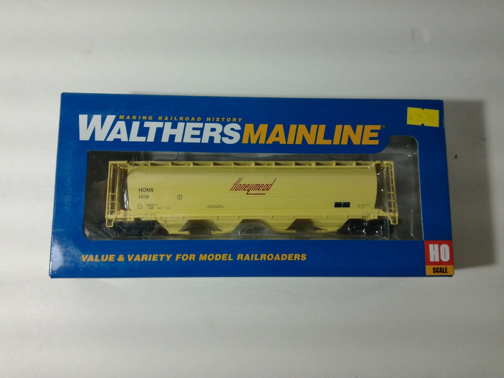 Walthers 910-7896 HO Scale Cylindrical Hopper Honeymead #10122