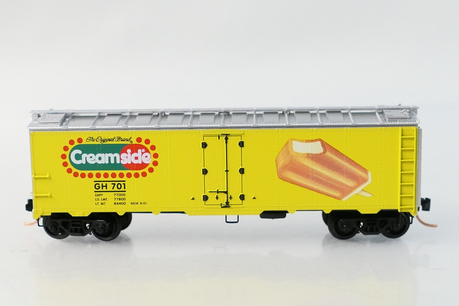 Micro Trains 59070 N Scale Creamsicle 701 40' Steel Ice Reefer Rolling Stock3