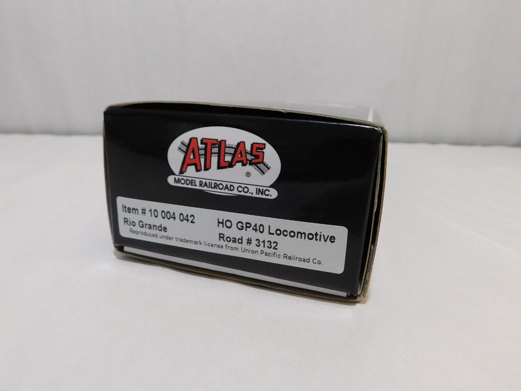 Atlas 10-004-042 HO Scale GP40 Locomotive, DCC+Sound, Rio Grande #31322