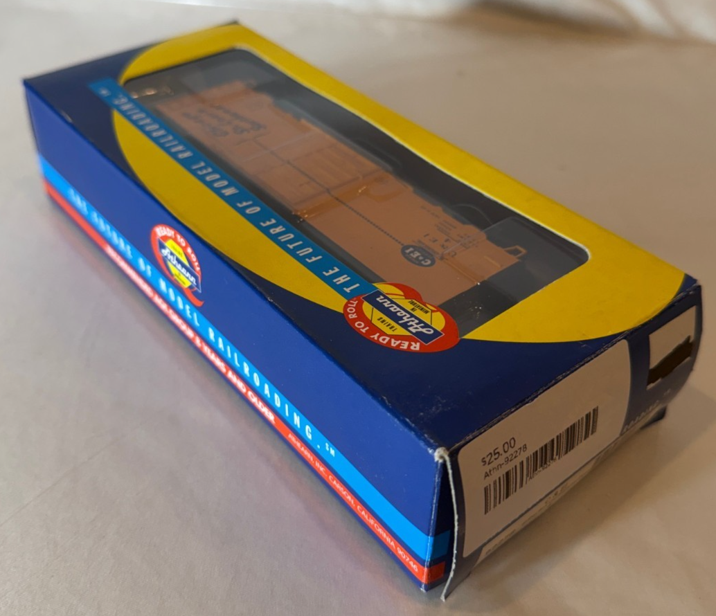 ATHEARN 40' BOX CAR CHICAGO & ST LOUIS SOUTHWEST HO SCALE 922783