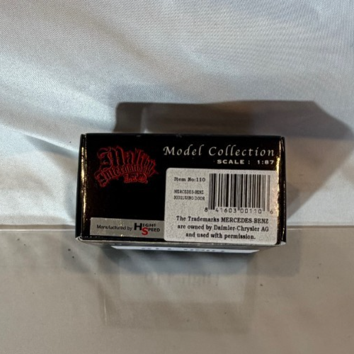 Malibu International 1:87 1954 Mercedes-Benz 300SL Cabrio Red4