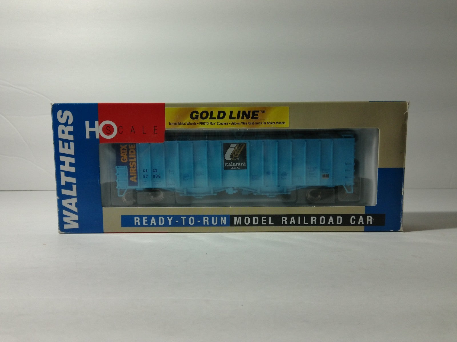 Walthers 932-3724 HO Scale 50' Aireslide Covered Hopper GACX #563542