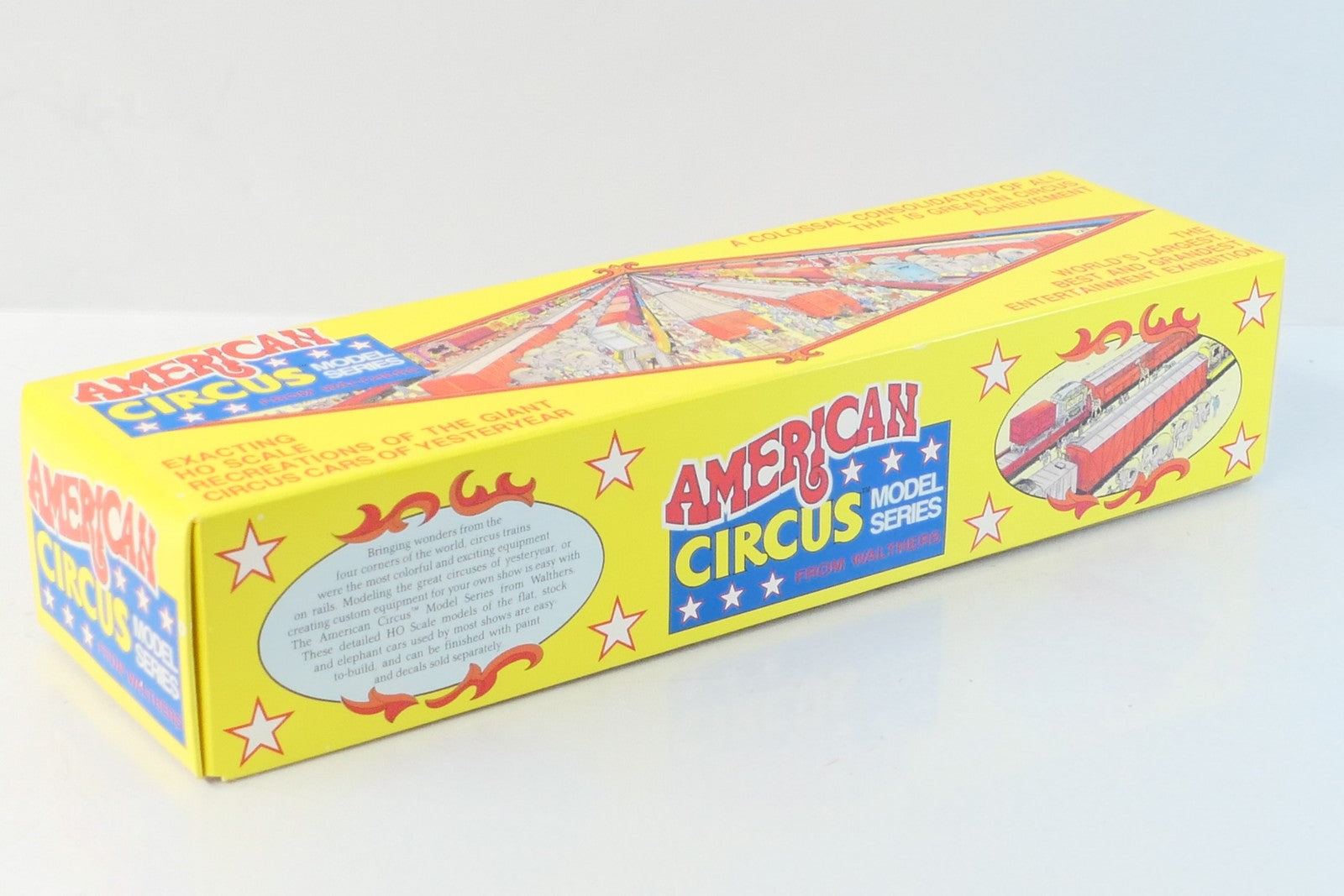 Walthers HO Scale American Circus Strates Shows 24/28 Flat Car #24 & #281