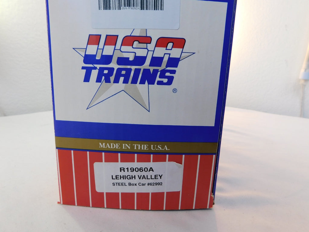 USA Trains 19060A G Scale Steel Box Car Lehigh Valley #629922