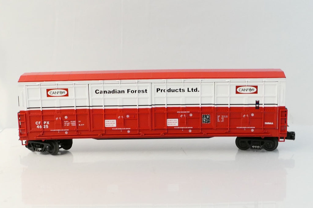 MTH 20-93311 O Scale Canadian Forest Products LTD 4625 55' All Door Boxcar3