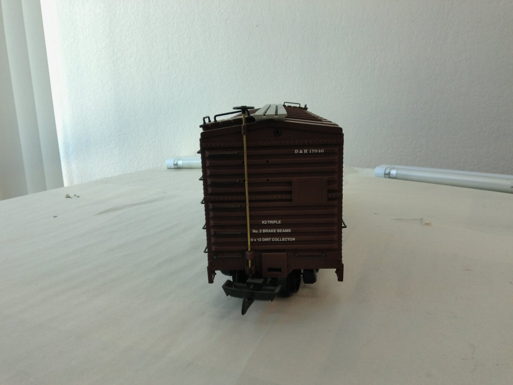 USA Trains R19107B G Scale Steel Box Car Delaware & Hudson #179466