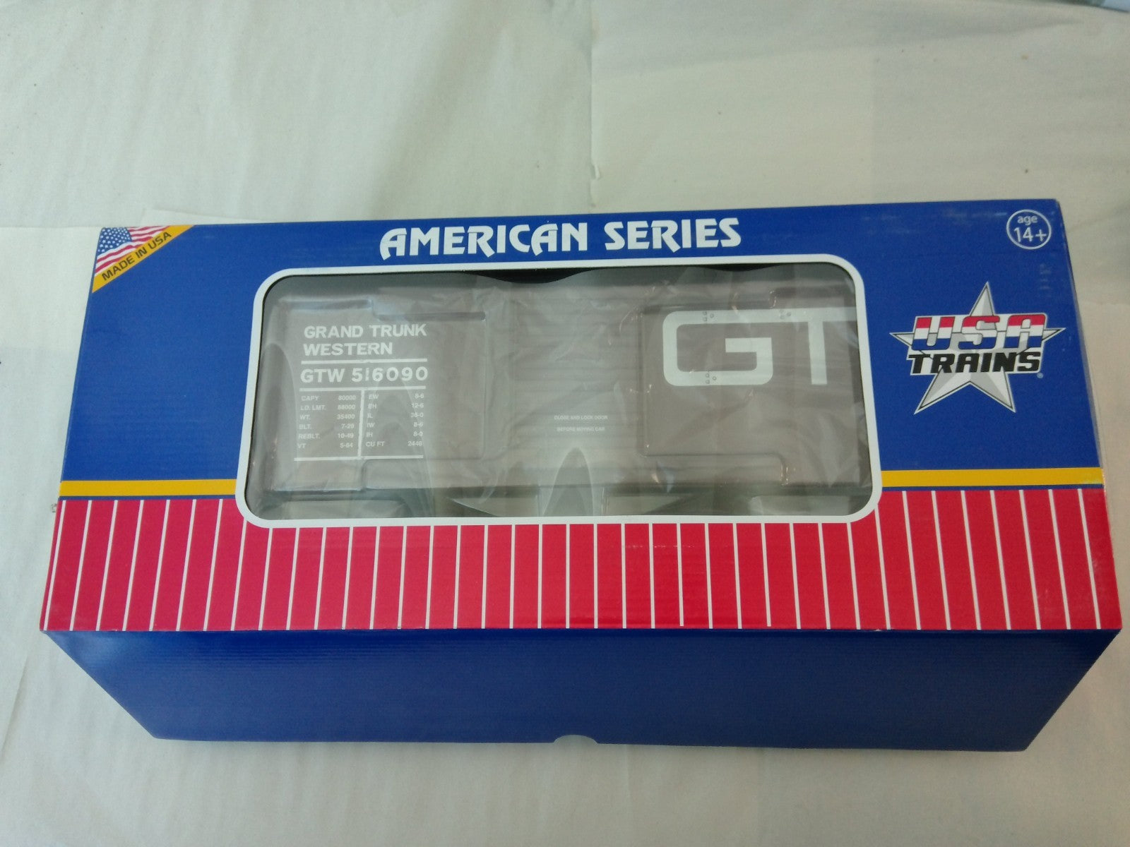 USA Trains R19110B G Scale Steel Box Car Erie #817872