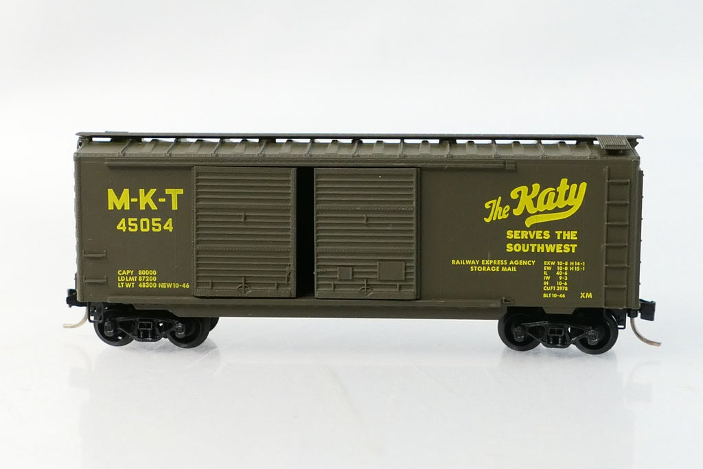 Kadee 23150 - N Scale MKT The Katy 45054 40' Double Door Standard Boxcar3