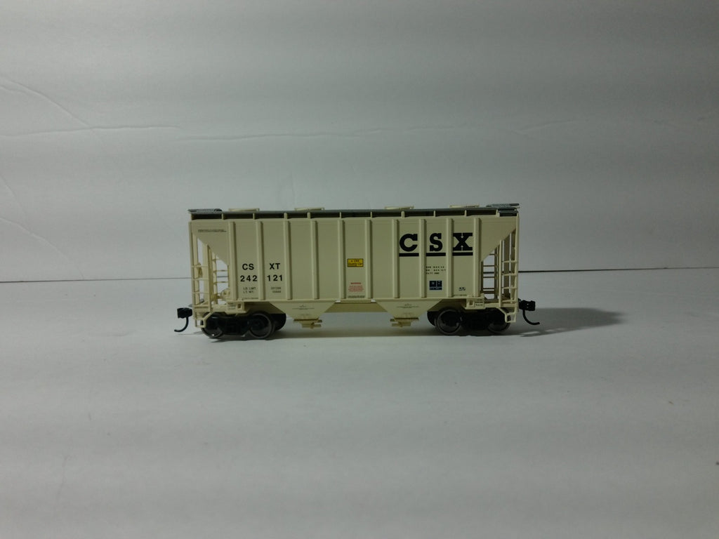 Walthers 910-7981 HO Scale 37' 2980 CU FT 2-Bay Covered Hopper CSX #2421211