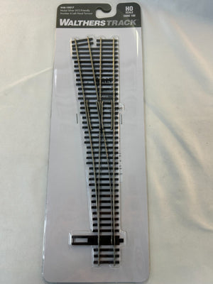 Walthers Track 948-10017 HO Scale Code 100 Number 6 Left Hand Turnout