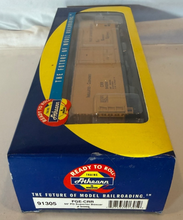Athearn HO 50' FGE-CRR PD Superior Box Car #913055