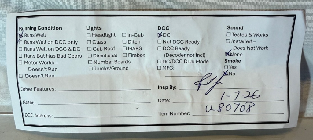 HO Scale DC #UB0708-2 Train Car - Unknown Brand4