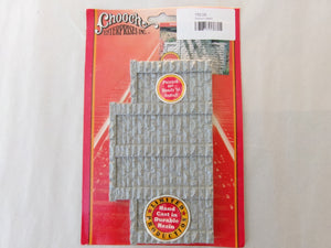 Chooch Enterprises 8400 HO Scale Stone Stepped Wall