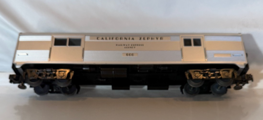 Rail King MTH O-27 Streamlined Passenger Car California Baggage Car RK-60504