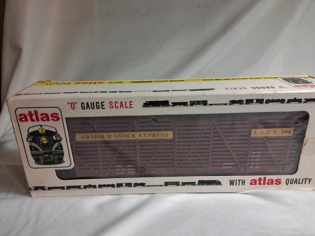 Atlas 6221 - O Scale 40' Wood-Side Stock Car0