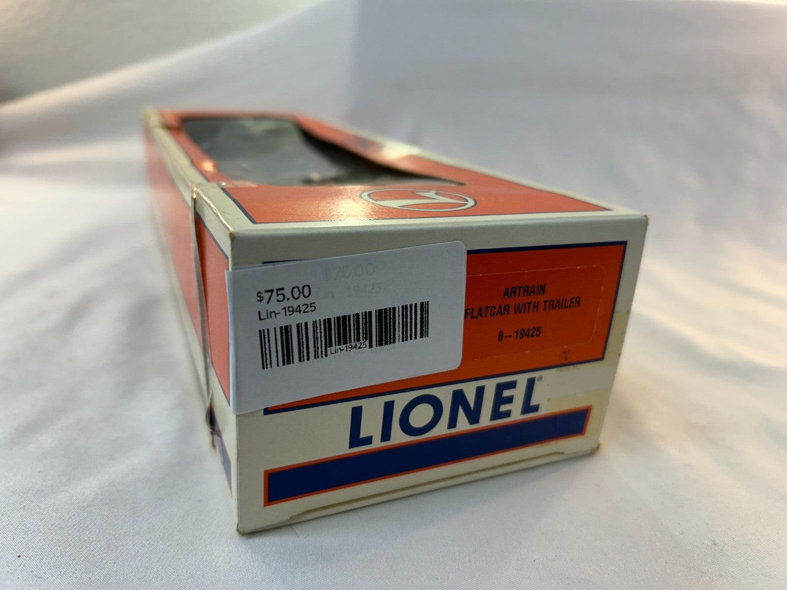 Lionel 6-19425 O Scale Flatcar with Trailer, CSX, Artrain *FREE SHIPPING*2