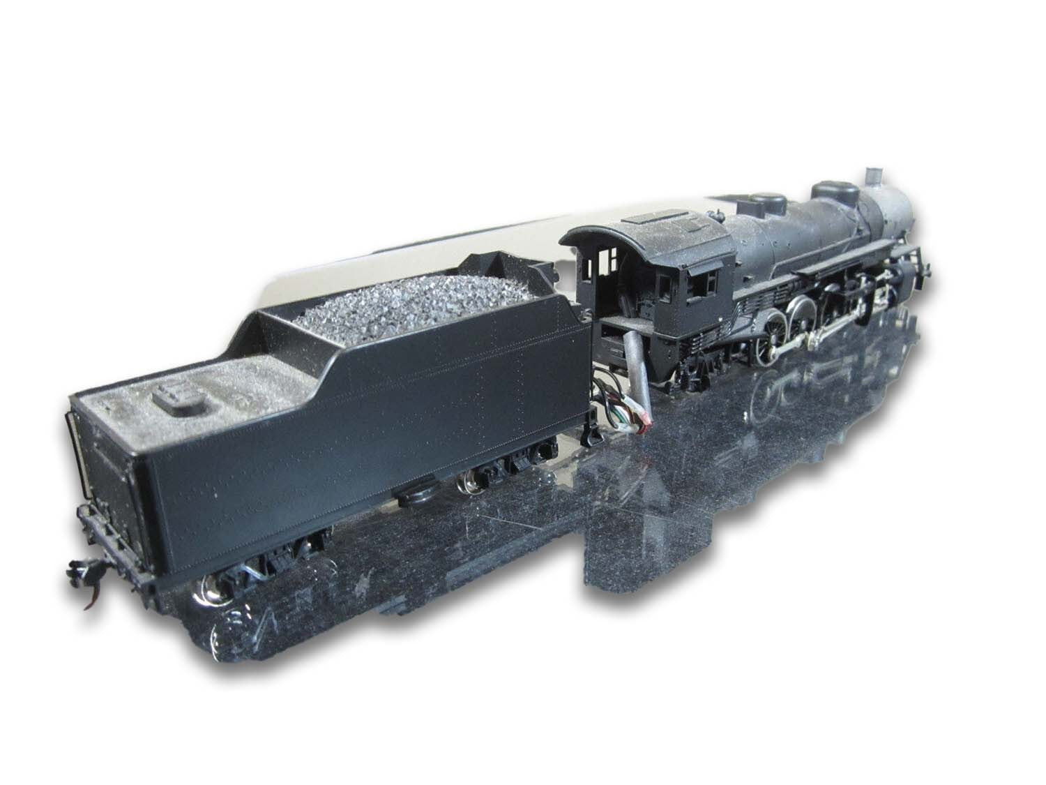 Athearn - Genesis, G9000 HO 2-8-2 Steam Locomotive, USRA Undecorated Road Pilot1