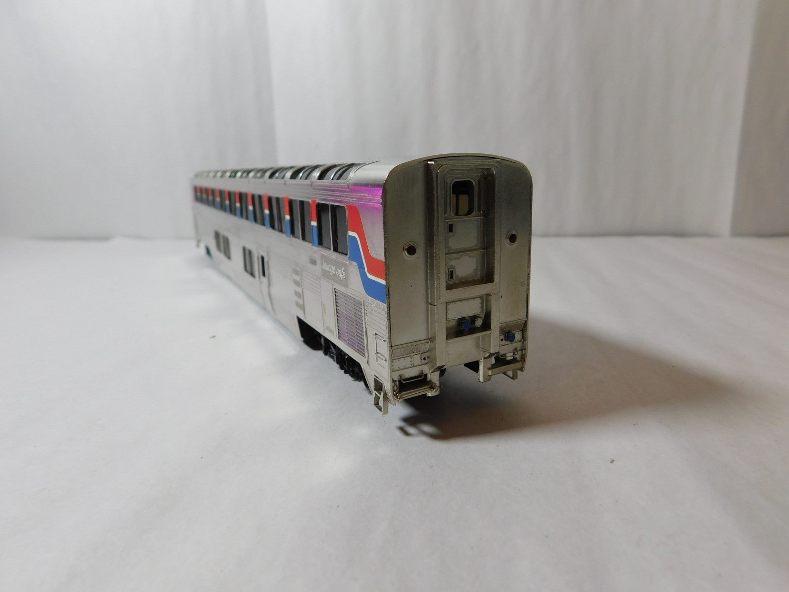 PFM Samhongsa PH III LC HO Scale Amtrak Superliner, Lounge Cafe #33020 BRASS4