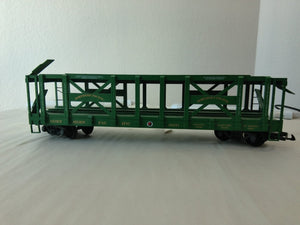 USA Trains R17231 G Scale Auto Carrier Northern Pacific