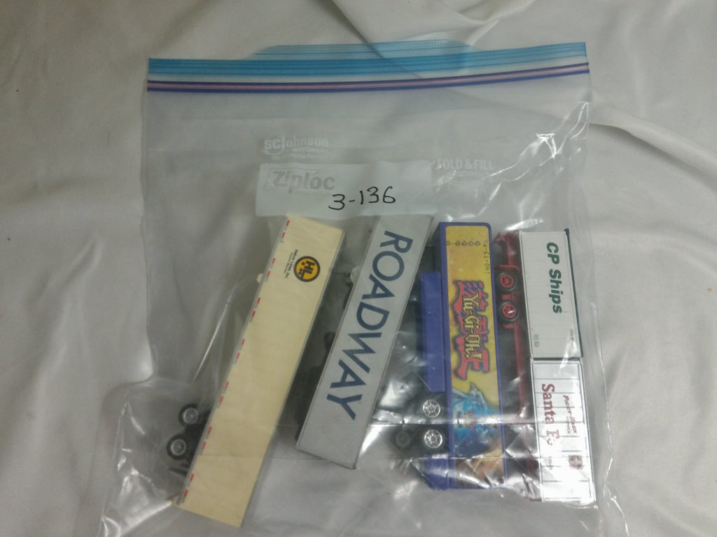 HO Scale Intermodal Container Grab Bag - Everything Pictured - No Substitutions 0
