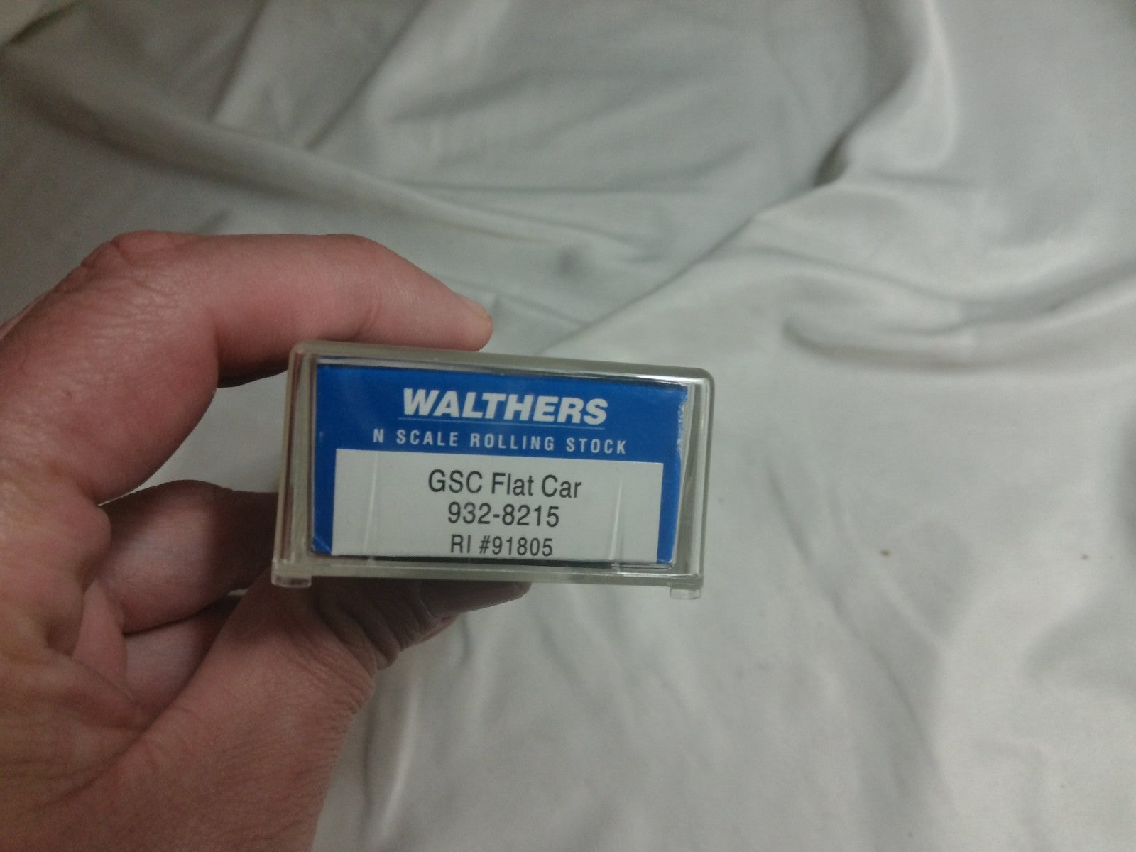 Walthers N Scale Rock Island GSC Flat Car Rolling Stock #932-8215 Boxed6