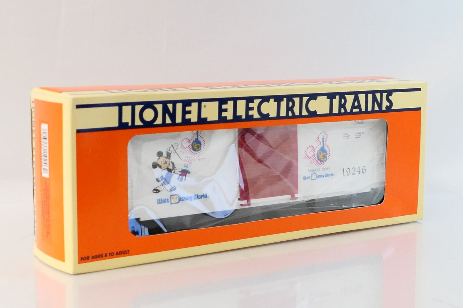 Lionel 19246 O Scale Walt Disney World 20th Anniversary Hi Cube Boxcar8