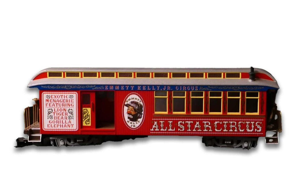 Bachmann - G All Star Circus Emmett Kelly Jr Advertising Passenger Car (No Box)0