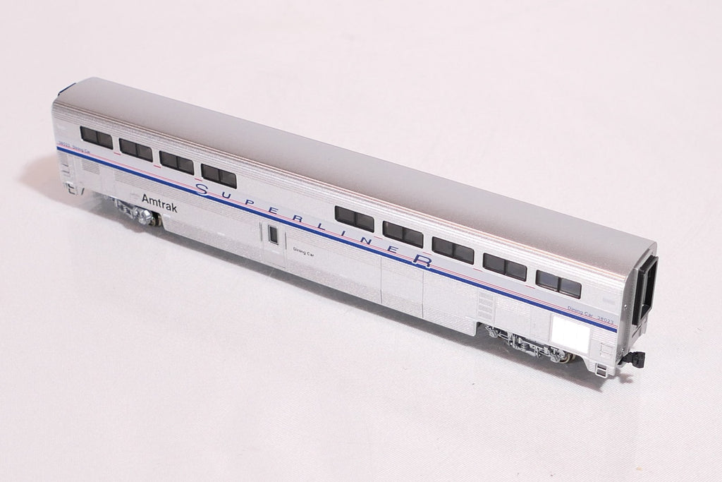 Kato 106-3504 N Scale Amtrak Superliner Passenger Car Phase IV Set A (4 Car Set)0