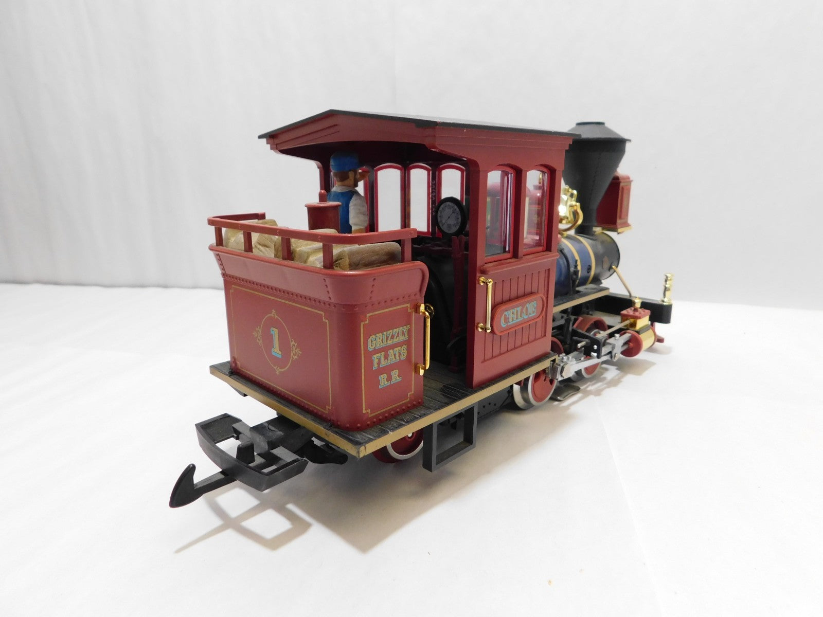 LGB Trains 20130 G Scale Grizzy Flats Chloe Steam Locomotive7