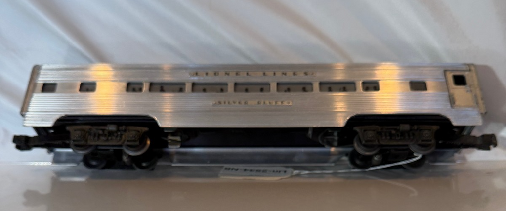 Vintage 1960 Lionel Lines Silver Bluff Aluminum Observation Car # 25343