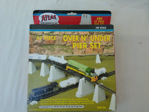 Atlas 80 HO Scale Over n' Under Pier Set