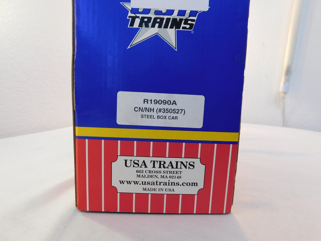 USA Trains R19090A G Scale Steel Box Car CR/NH #3505272