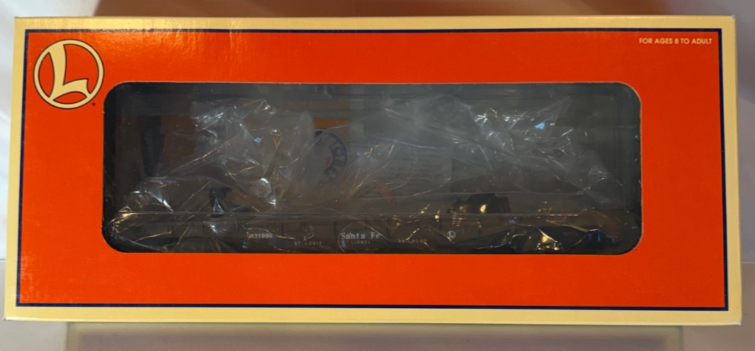 Lionel 52167 - O Scale St. Louis, Sante Fe Flatcar0