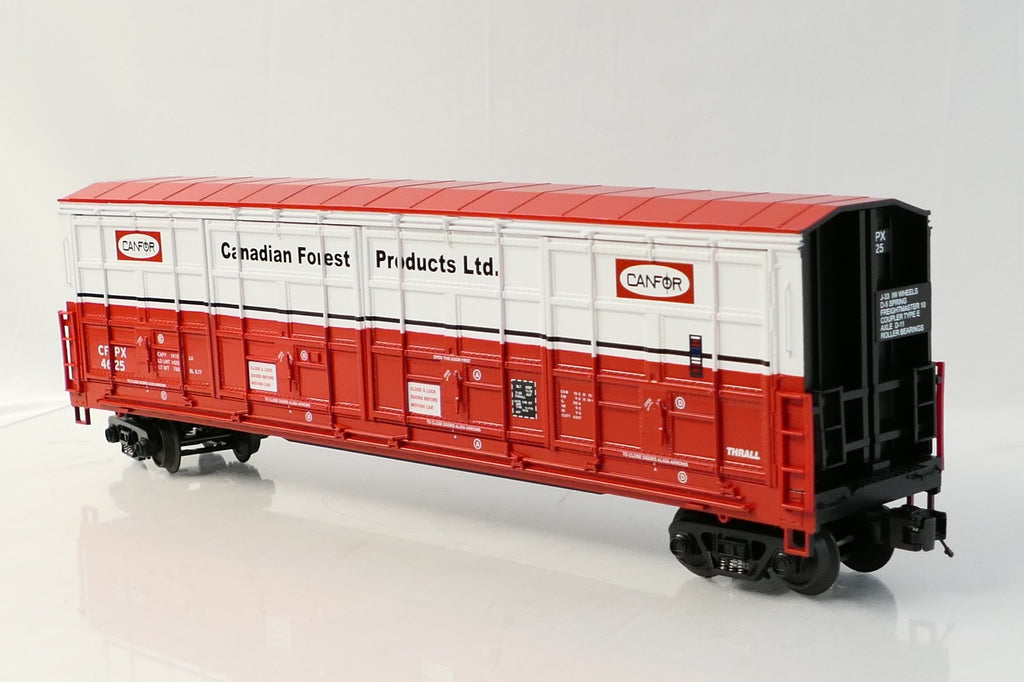MTH 20-93311 O Scale Canadian Forest Products LTD 4625 55' All Door Boxcar0