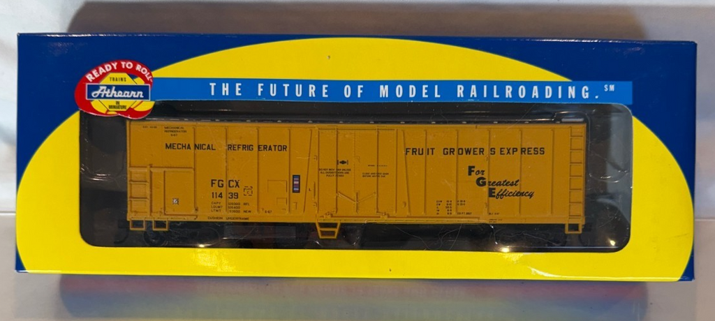 Athearn HO 50' Fruit Growers Mechanical Express Reefer #75720