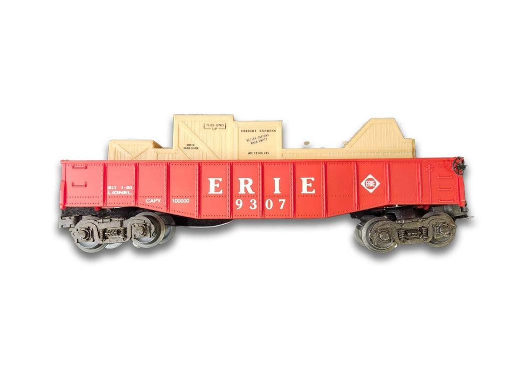 Lionel 9307 - Erie O Gondola Freight Cars2