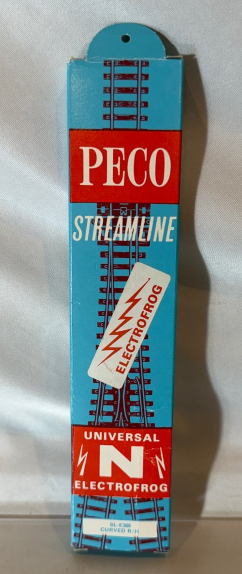 Peco Streamline SL-E386 - Electrofrog Curved Right Hand0