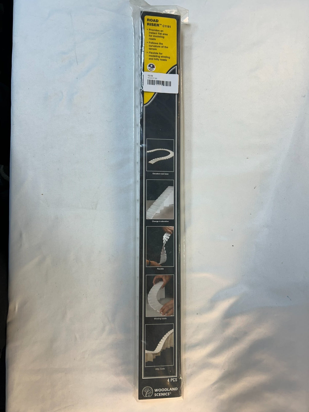 Woodland Scenics C1181 Road Riser 4 Pcs0