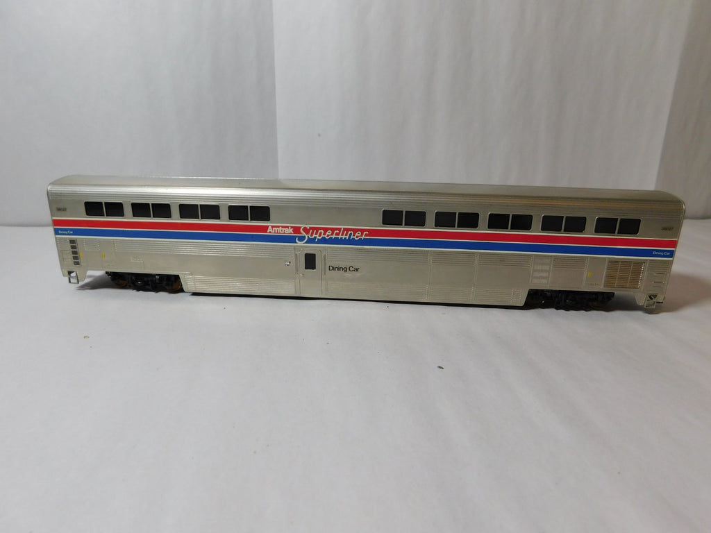 PFM Samhongsa PH II DC HO Scale Amtrak Superliner, Dining Car #38027 BRASS0