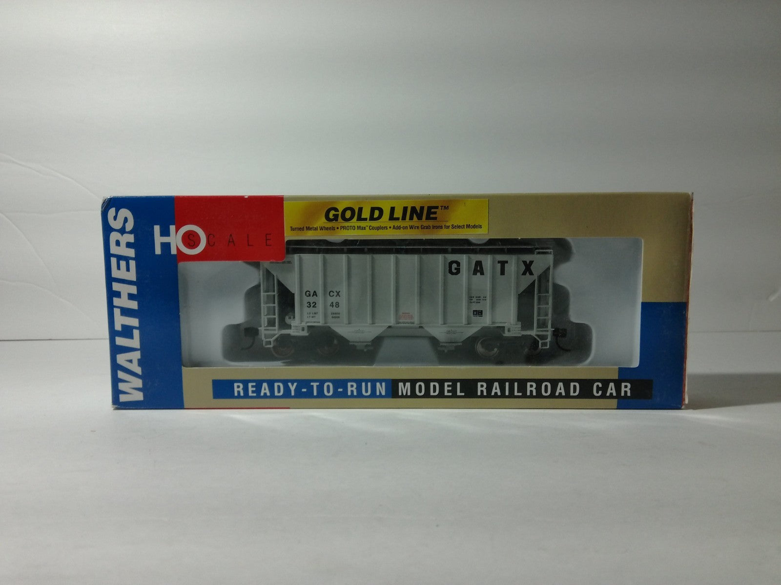 Walthers 932-5385 HO Scale Cement Covered Hopper GATX #32482