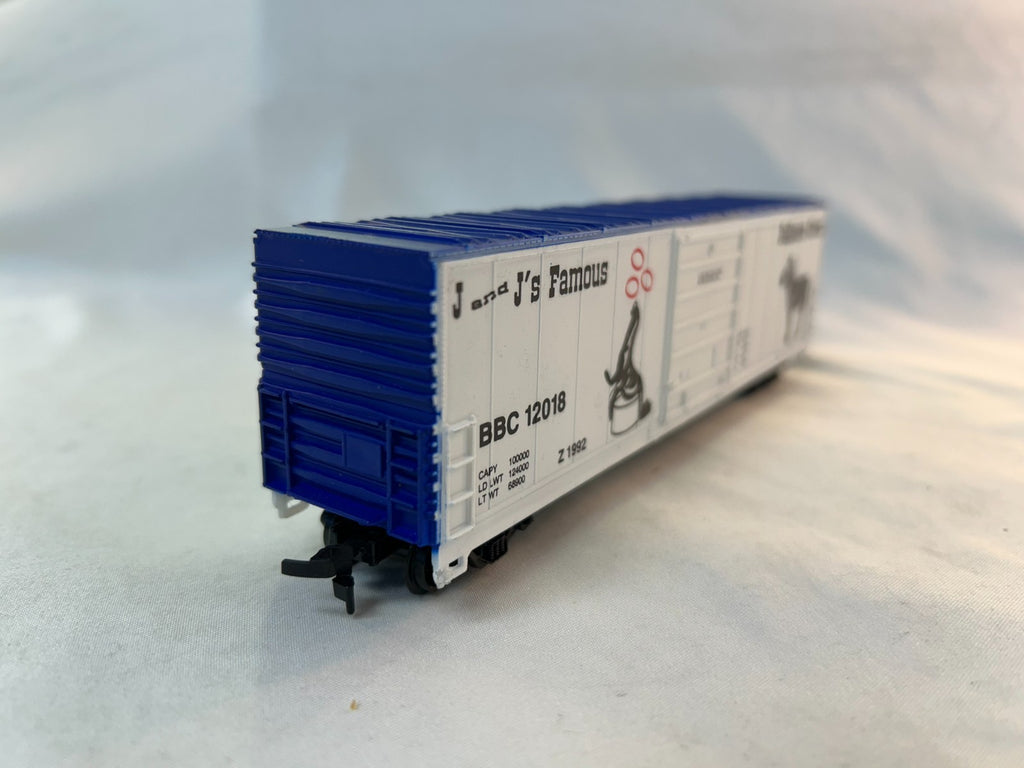 Bevbel Corp. 12018 HO Scale 50' Evans Zebras Boxcar, Baltimore Circus #120184