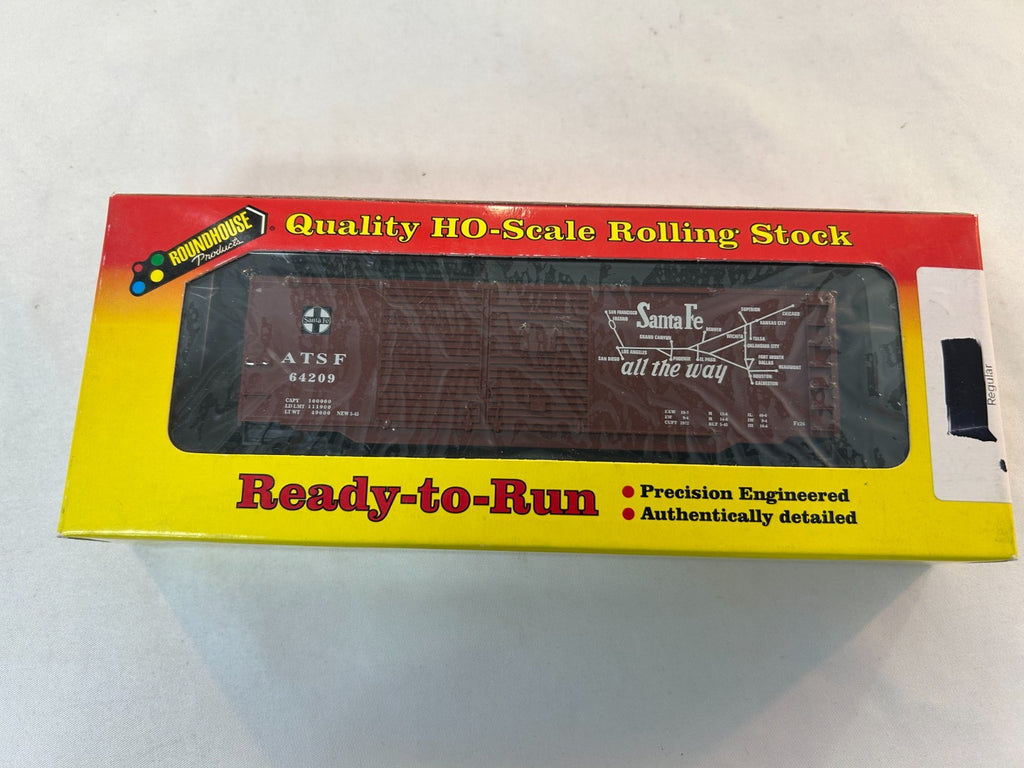 Roundhouse Products 20603 HO Scale 40' AAR Boxcar, Santa Fe, Grand Canyon #642091