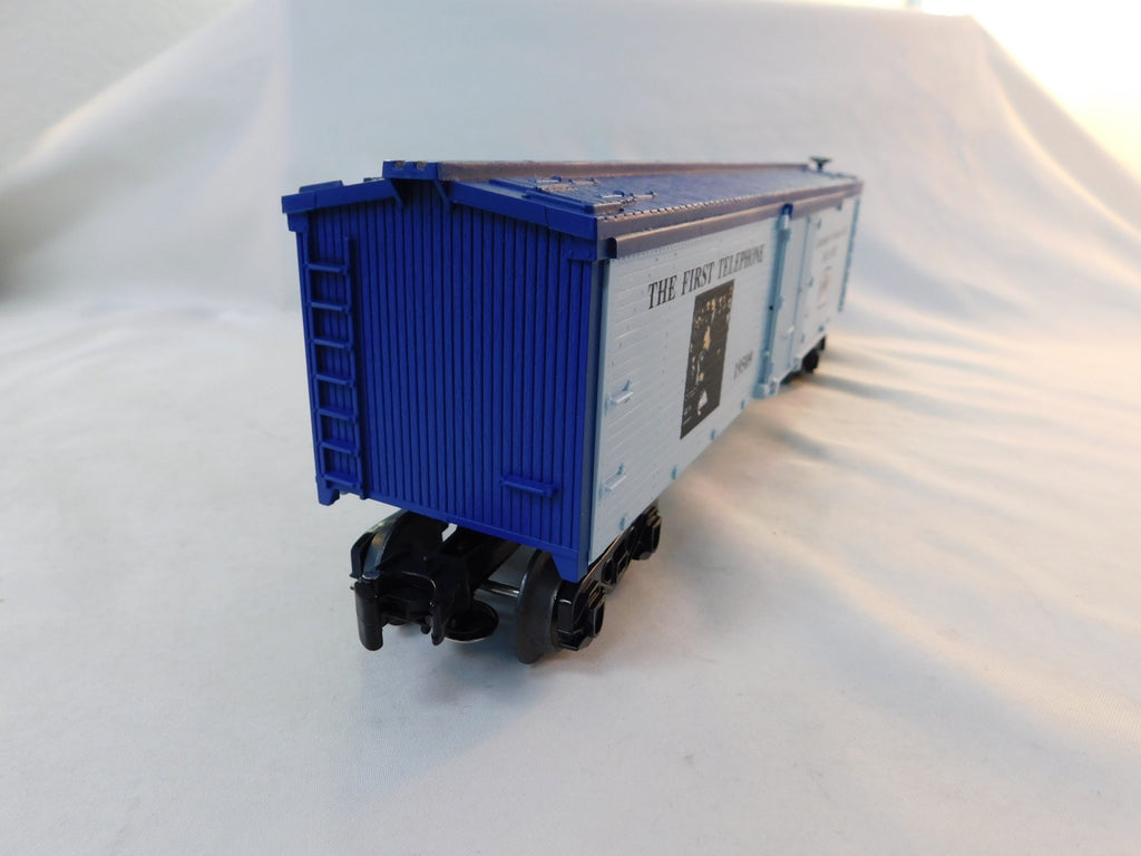 Lionel 6-19509 O Gauge Alexander Graham Bell Reefer, The First Telephone #195095