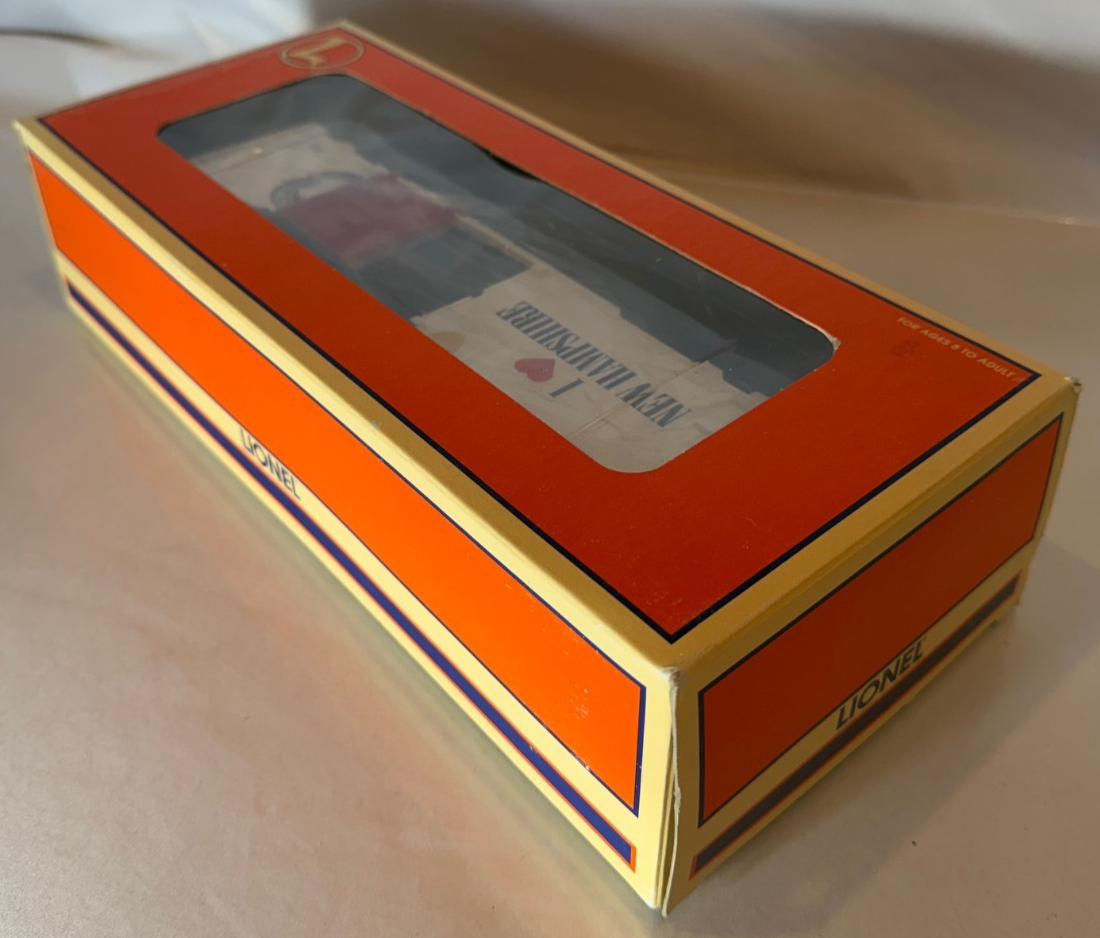 Lionel 19970 - O Scale I Love New Hampshire Boxcar3