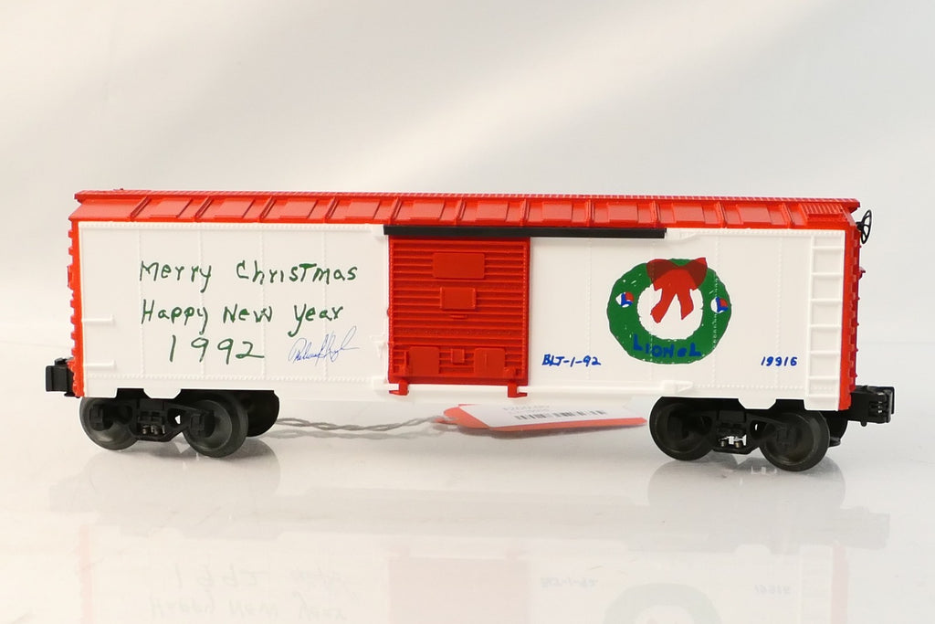 Lionel 19916 - O Scale 1992 Employee Christmas Boxcar3