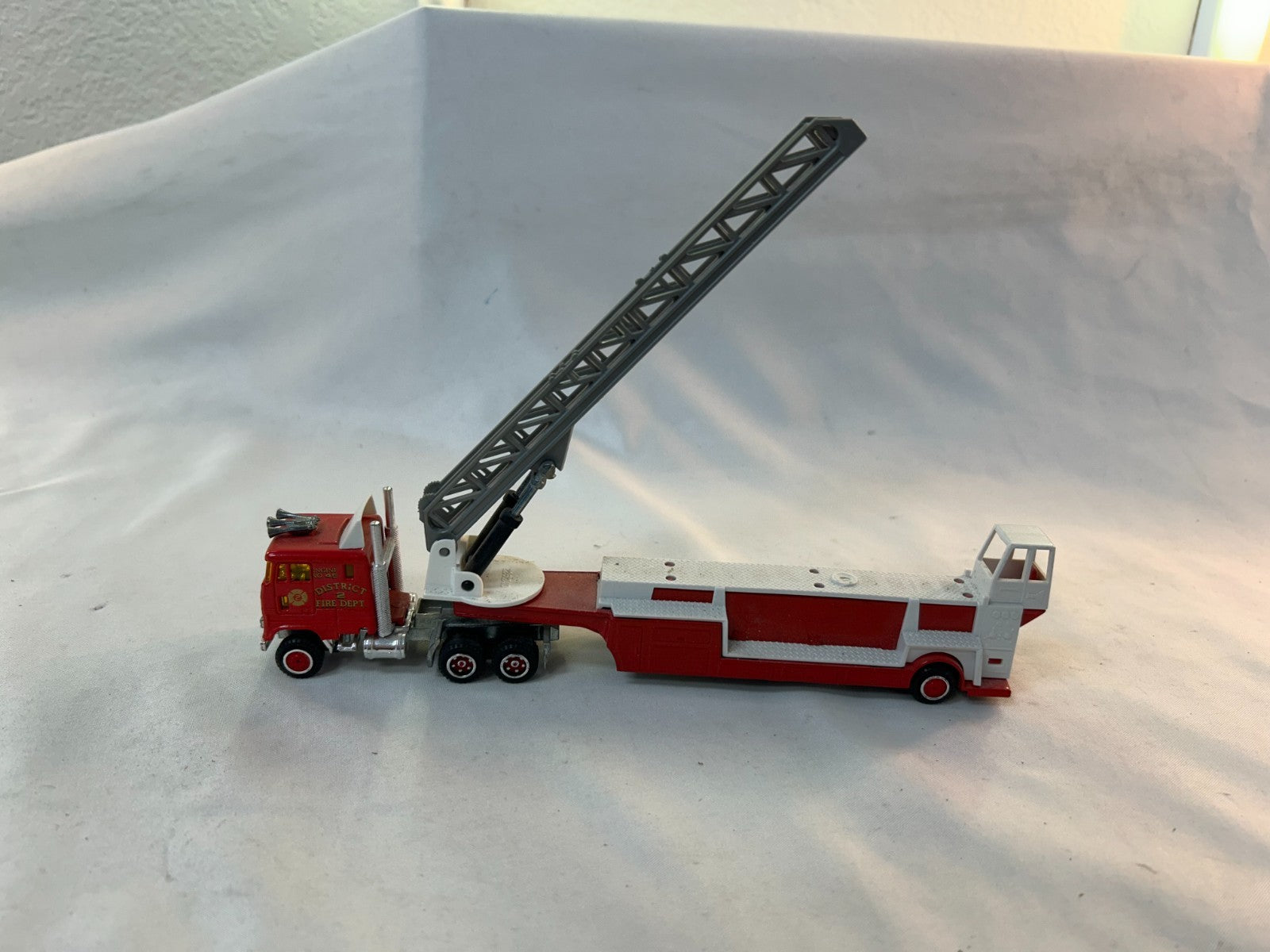 Majorette No. 612 HO Scale Fire Truck, District 2 Fire Dept, Engine No. 451