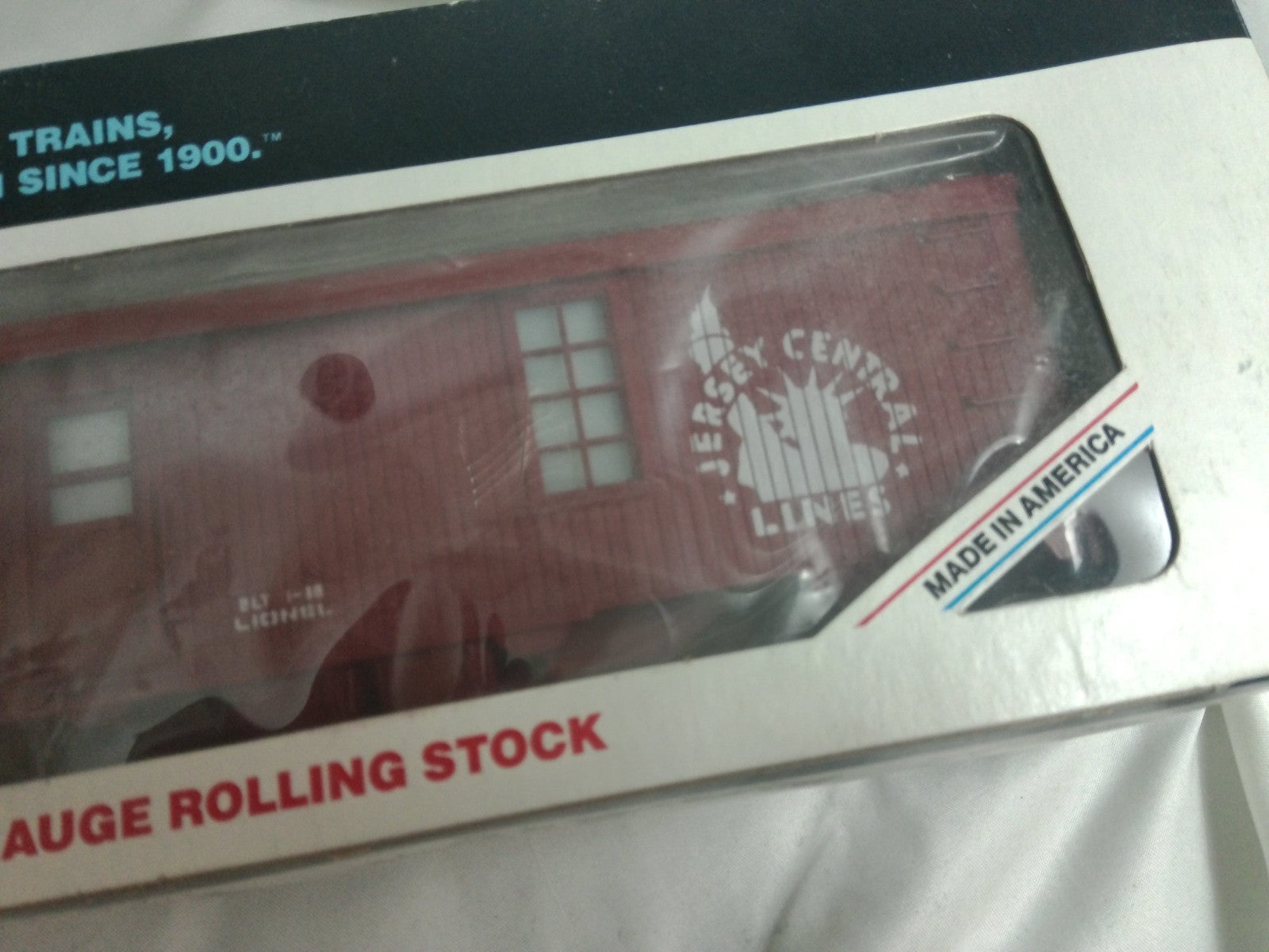 Lionel O Gauge Jersey Central Lines JCP&L Tool Car #6-19653 Boxed2