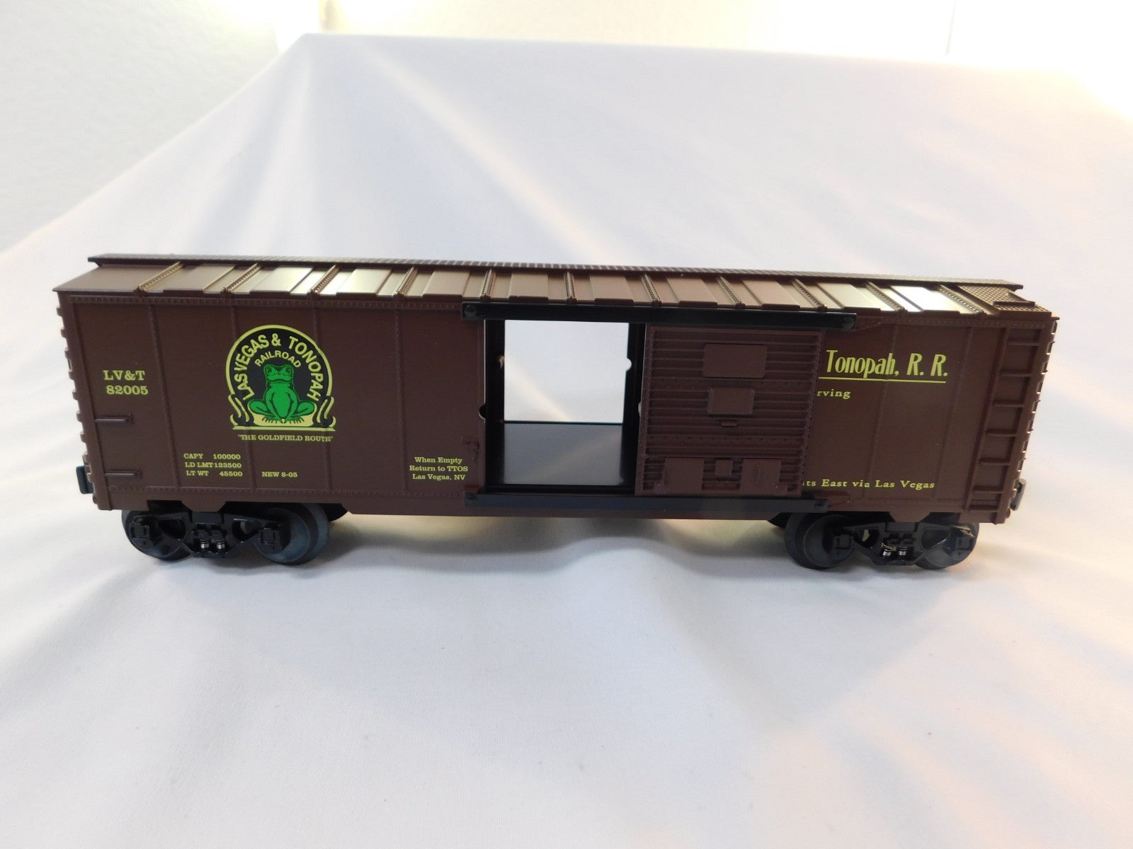 Lionel 6-52378 O Gauge TTOS 2205 Las Vegas & Tonopah RR Box Car #820053