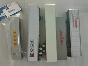 Grab Bag #5-079 HO Containers and Trailers (Set of 5 Various)
